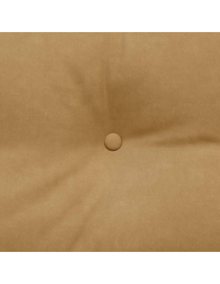 Cuscino per Schiena Marrone 180 x 24 x 50 cm Velluto