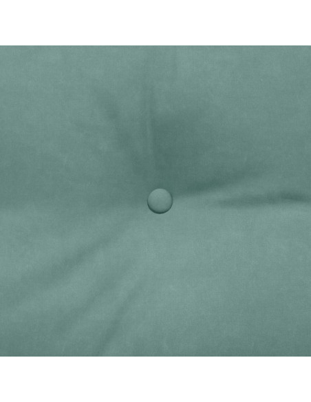 Cuscino per Schiena Verde Mare 180 x 24 x 50 cm Velluto