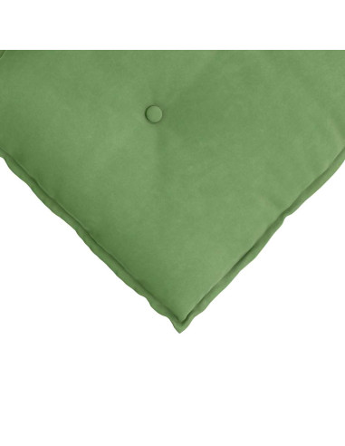 Cuscino per Schiena Verde chiaro 50 x 45 cm Tessuto in Cords