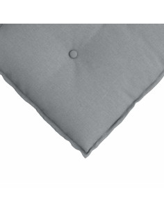 Cuscino per Schiena Grigio chiaro 60 x 19 x 50 cm Tessuto 2