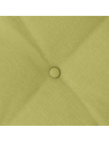 Cuscino per Schiena Verde chiaro 60 x 19 x 50 cm Tessuto