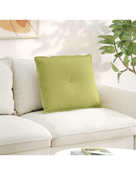 Cuscino per Schiena Verde chiaro 60 x 19 x 50 cm Tessuto