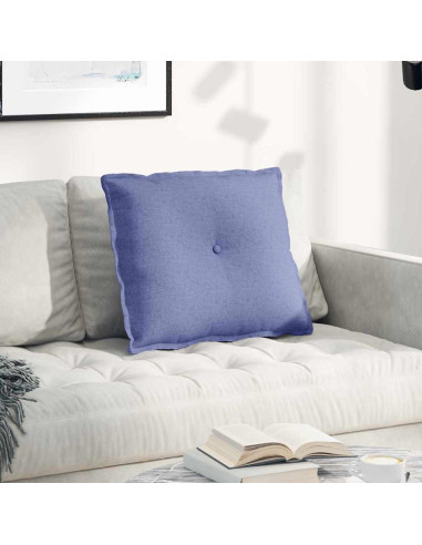 Cuscino per Schiena Blu jeans 60 x 19 x 50 cm Tessuto