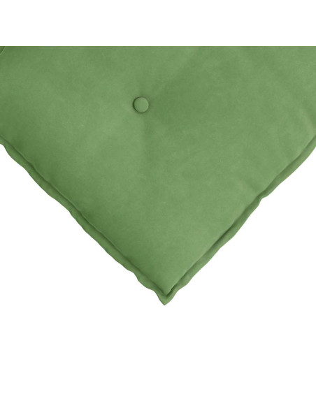 Cuscino per Schiena Verde chiaro 60 x 50 cm Tessuto in Cords