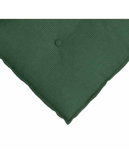 Cuscino per Schiena Verde Giungla 60 x 50 cm Tessuto in Cords
