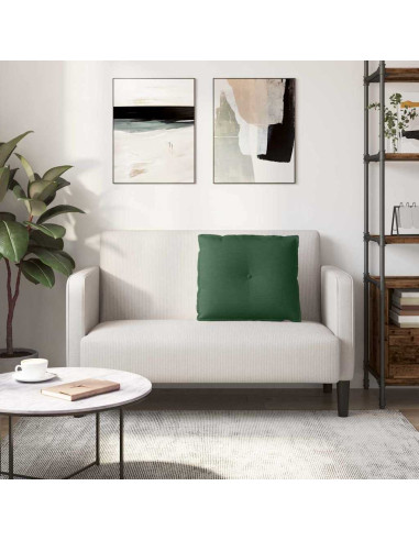 Cuscino per Schiena Verde Giungla 60 x 50 cm Tessuto in Cords