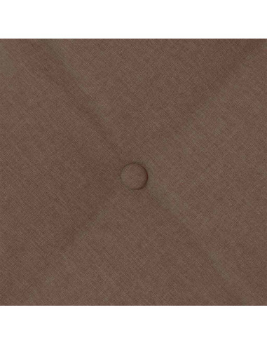 Cuscino per Schiena Marrone 80 x 19 x 50 cm Tessuto