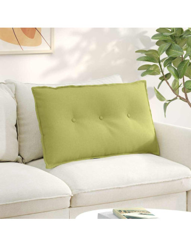 Cuscino per Schiena Verde chiaro 80 x 19 x 50 cm Tessuto