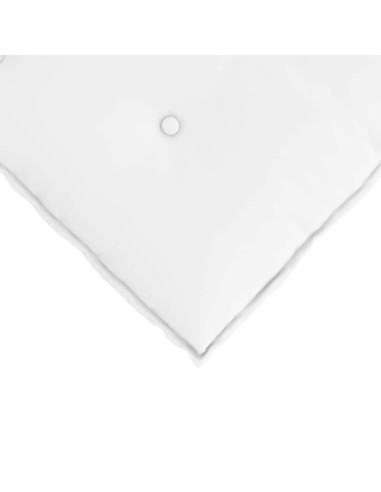 Cuscino per Schiena Bianco 80 x 19 x 50 cm Tessuto