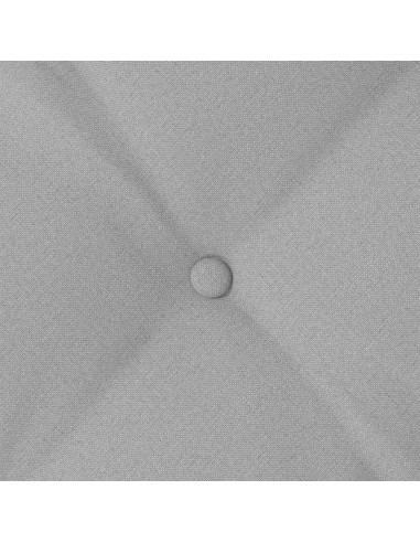 Cuscino per Schiena Grigio Nuvola 100 x 19 x 50 cm Tessuto