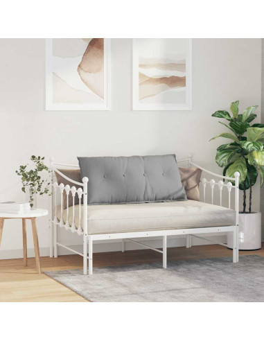 Cuscino per Schiena Grigio Nuvola 100 x 19 x 50 cm Tessuto