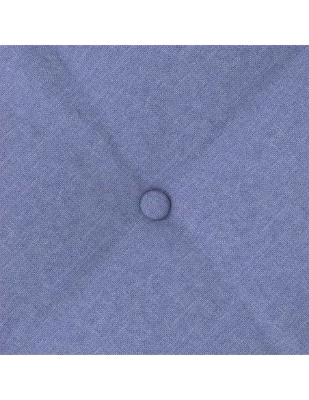Cuscino per Schiena Blu jeans 100 x 19 x 50 cm Tessuto