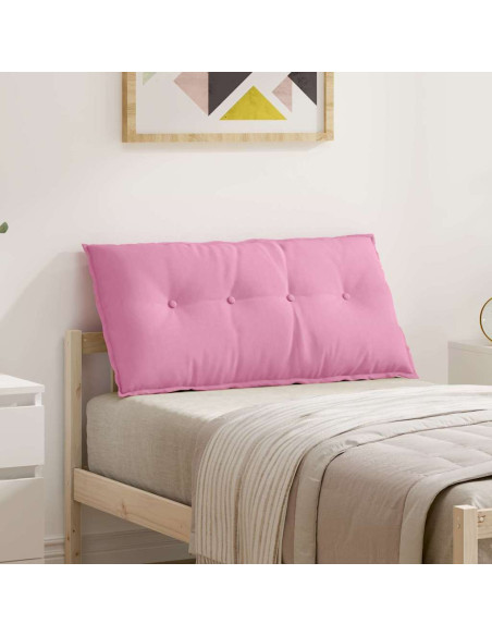 Cuscino per Schiena Rosa 100 x 19 x 50 cm Tessuto