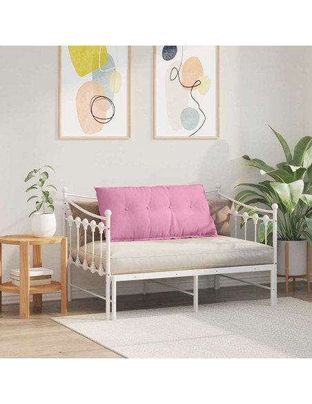 Cuscino per Schiena Rosa 100 x 19 x 50 cm Tessuto