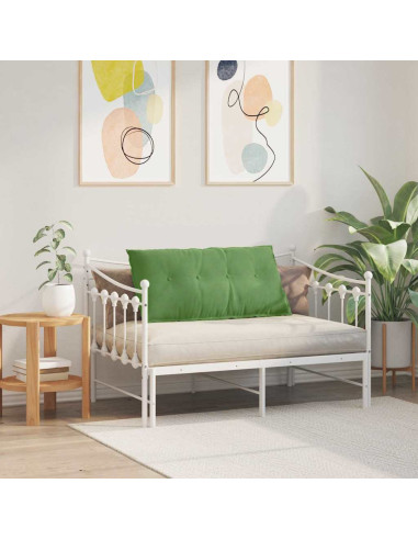 Cuscino per Schiena Verde chiaro 100 x 50 cm Tessuto in Cords