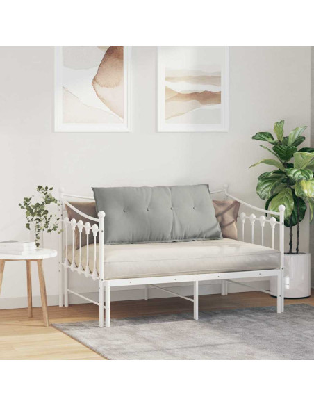 Cuscino per Schiena Grigio chiaro 100 x 50 cm