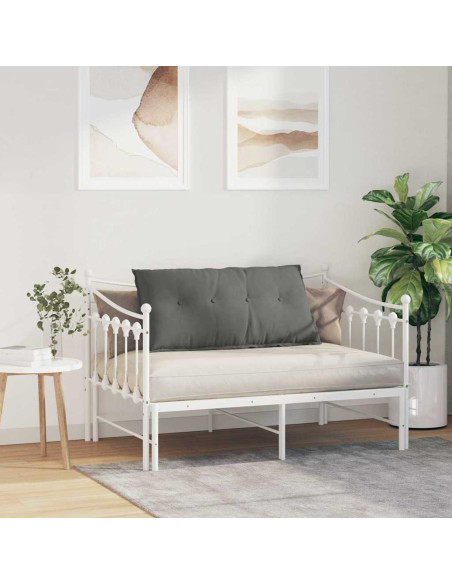 Cuscino per Schiena Grigio scuro 100 x 50 cm