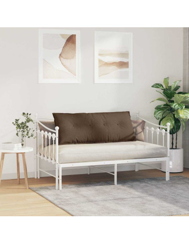 Cuscino per Schiena Marrone 120 x 19 x 50 cm Tessuto