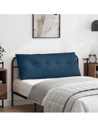 Cuscino per Schiena Blu 120 x 19 x 50 cm Tessuto