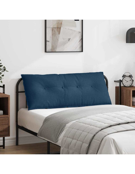Cuscino per Schiena Blu 120 x 19 x 50 cm Tessuto