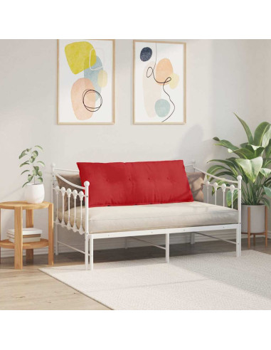 Cuscino per Schiena Rosso 120 x 19 x 50 cm Tessuto