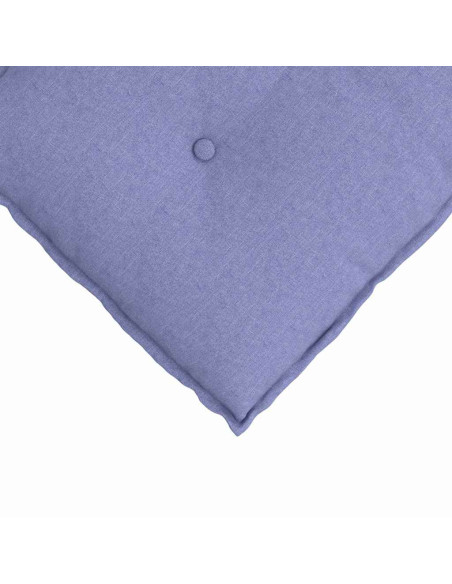 Cuscino per Schiena Blu jeans 120 x 19 x 50 cm Tessuto