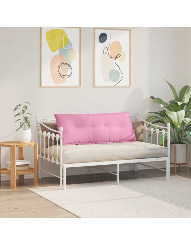 Cuscino per Schiena Rosa 120 x 19 x 50 cm Tessuto