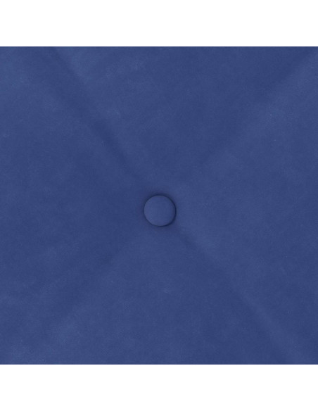 Cuscino per Schiena Blu Polizia 120 x 50 cm Tessuto in Cords