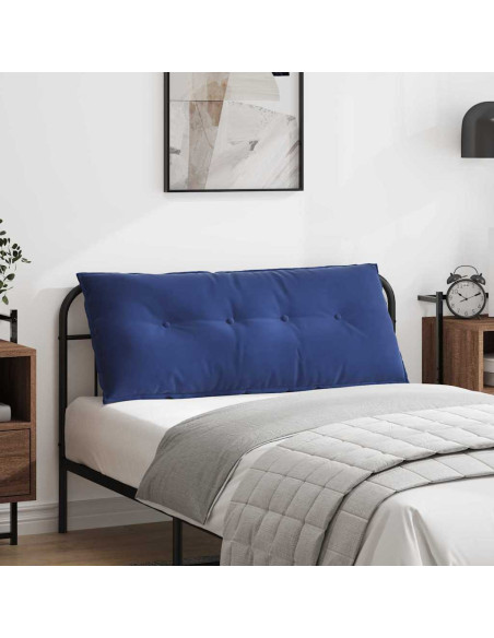 Cuscino per Schiena Blu Polizia 120 x 50 cm Tessuto in Cords