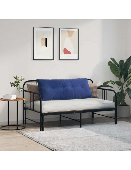 Cuscino per Schiena Blu Polizia 120 x 50 cm Tessuto in Cords