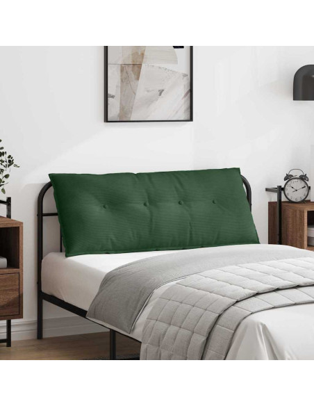 Cuscino per Schiena Verde Giungla 120 x 50 cm Tessuto in Cords