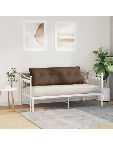 Cuscino per Schiena Marrone 140 x 19 x 50 cm Tessuto