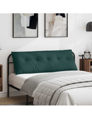 Cuscino per Schiena Verde Scuro 140 x 19 x 50 cm Tessuto