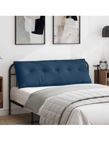 Cuscino per Schiena Blu 140 x 19 x 50 cm Tessuto