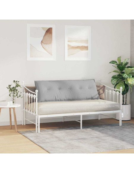 Cuscino per Schiena Grigio Nuvola 140 x 19 x 50 cm Tessuto