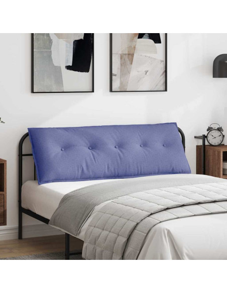 Cuscino per Schiena Blu jeans 140 x 19 x 50 cm Tessuto