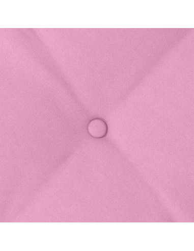 Cuscino per Schiena Rosa 140 x 19 x 50 cm Tessuto