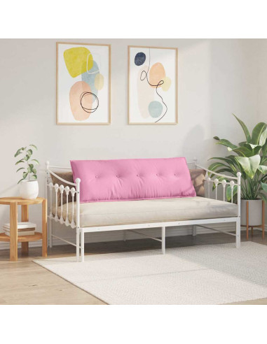 Cuscino per Schiena Rosa 140 x 19 x 50 cm Tessuto