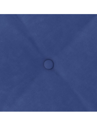 Cuscino per Schiena Blu Polizia 140 x 50 cm Tessuto in Cords