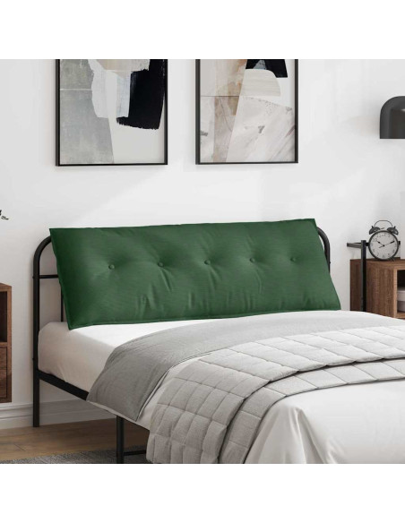 Cuscino per Schiena Verde Giungla 140 x 50 cm Tessuto in Cords