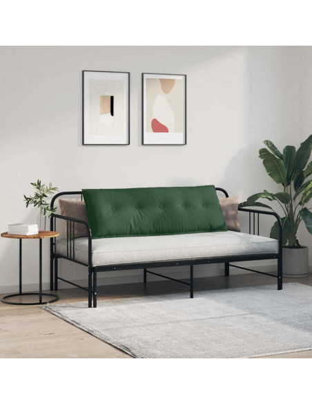 Cuscino per Schiena Verde Giungla 140 x 50 cm Tessuto in Cords