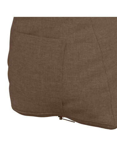 Cuscino per Schiena Marrone 45 x 20 x 35 cm Tessuto