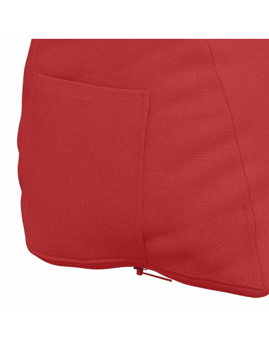 Cuscino per Schiena Rosso 45 x 20 x 35 cm Tessuto