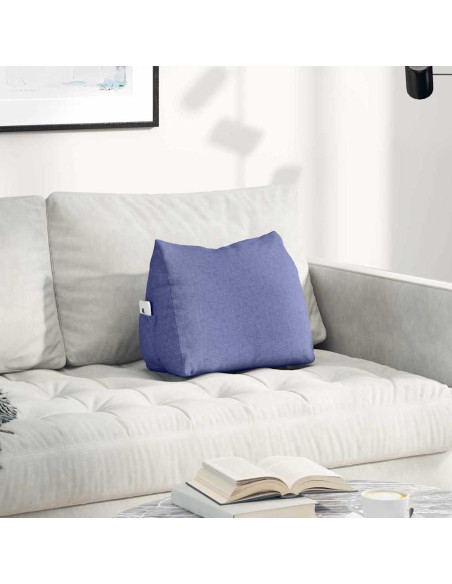 Cuscino per Schiena Blu jeans 45 x 20 x 35 cm Tessuto