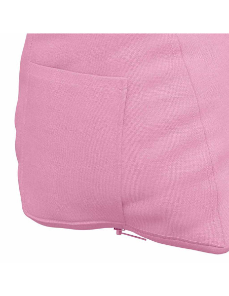 Cuscino per Schiena Rosa 45 x 20 x 35 cm Tessuto