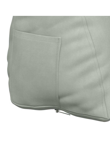 Cuscino per Schiena Grigio chiaro 45 x 20 x 35 cm