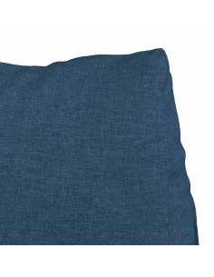 Cuscino per Schiena Blu 60 x 20 x 50 cm Tessuto 2