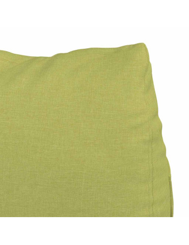 Cuscino per Schiena Verde chiaro 60 x 20 x 50 cm Tessuto