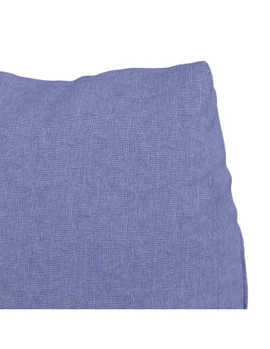 Cuscino per Schiena Blu jeans 60 x 20 x 50 cm Tessuto