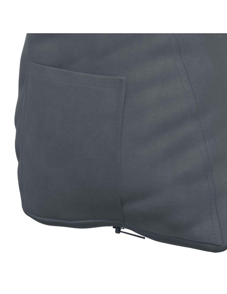 Cuscino per Schiena Grigio scuro 60 x 20 x 50 cm